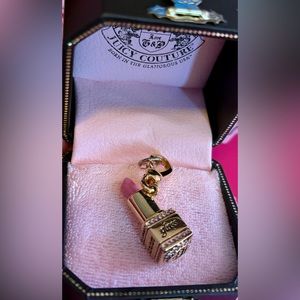 Juicy Couture Lipstick Charm (pink)
